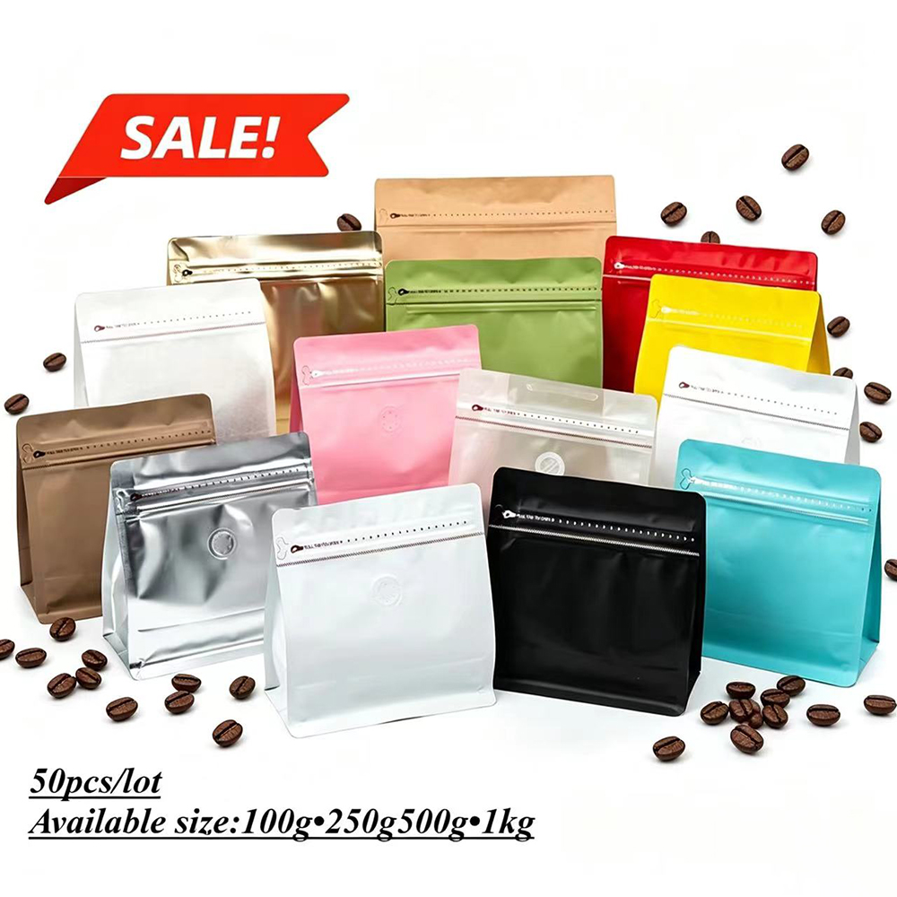 Food Snacks For School - 50 Buah Tas Kopi Segel Panas