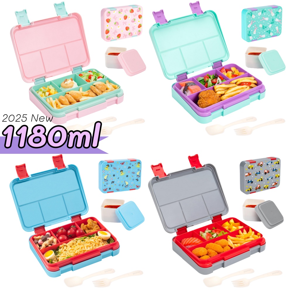 Food Snacks For School - 40Oz Set Kotak Makan Siang Bento