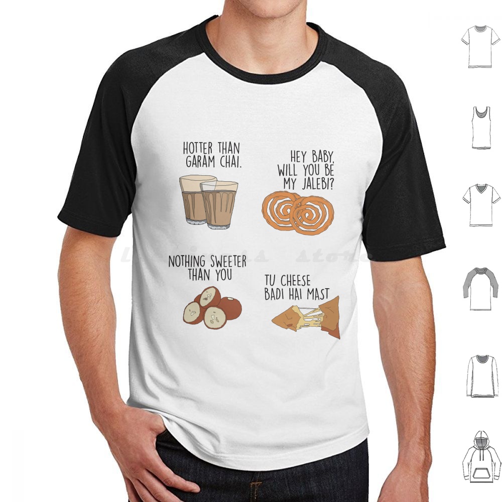 Food Snacks Indian - Paket India. Kaos Snack Lines 6xl