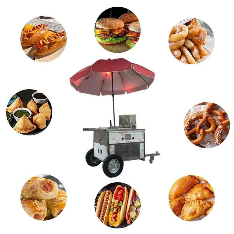 Gerobak Jajanan Mobile Ringkas - Street Food Snacks ulasan dan harga
