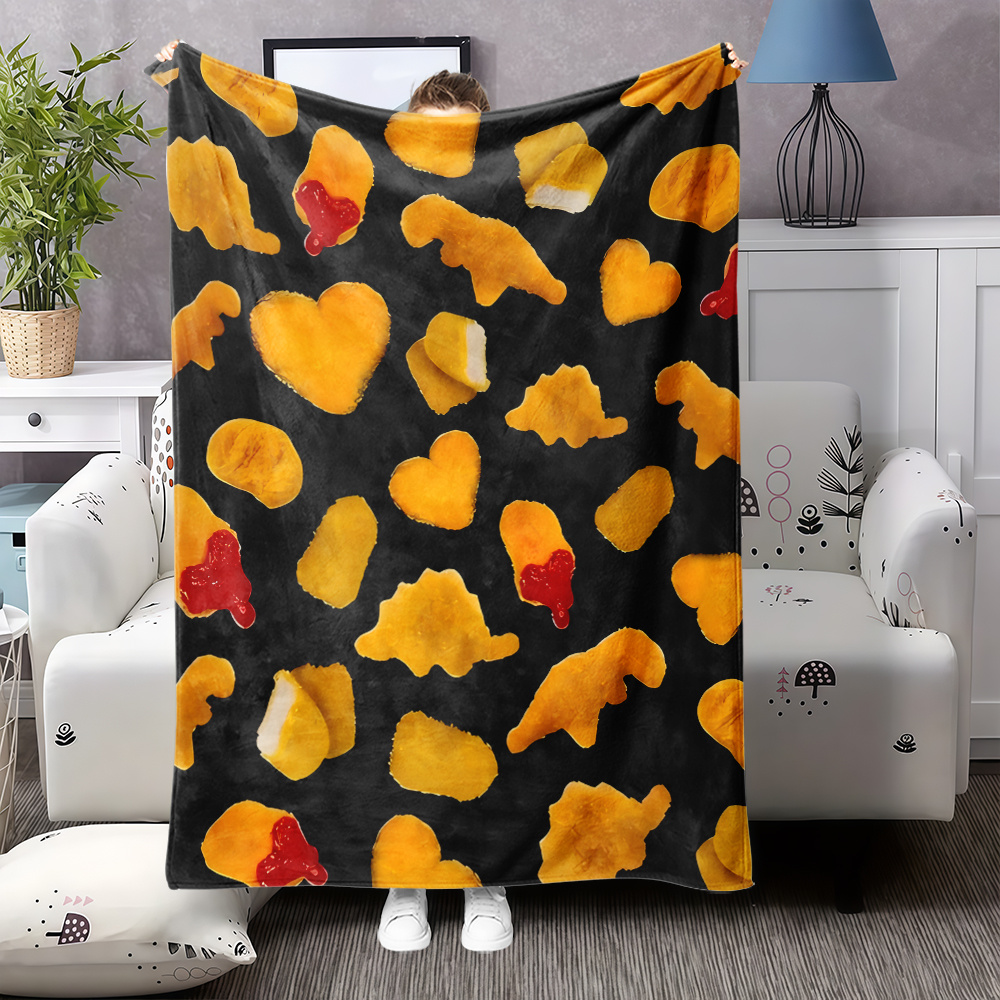 Selimut Bertema Camilan Kreati - Foody Snacks ulasan dan harga