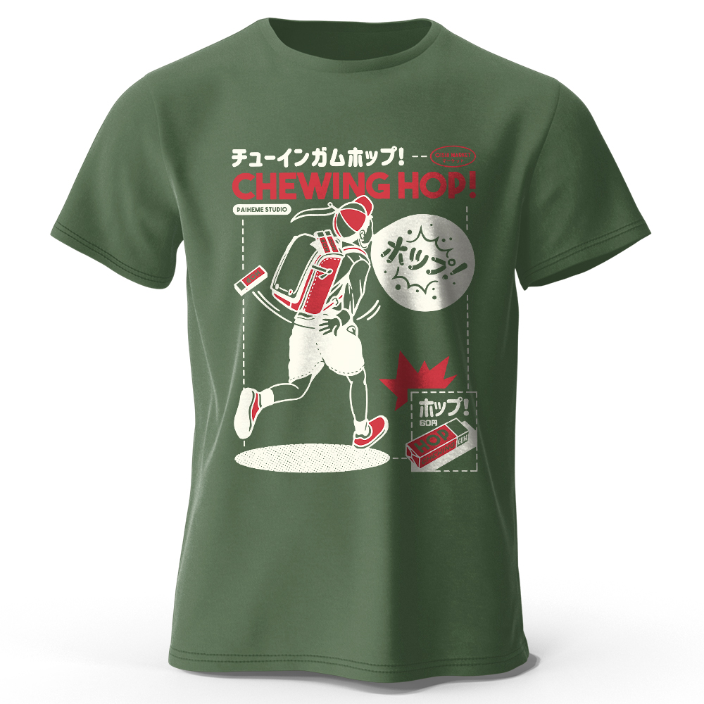 Kaos Cetak Makanan Ringan Jepa - Food In Japanese Snacks ulasan dan harga