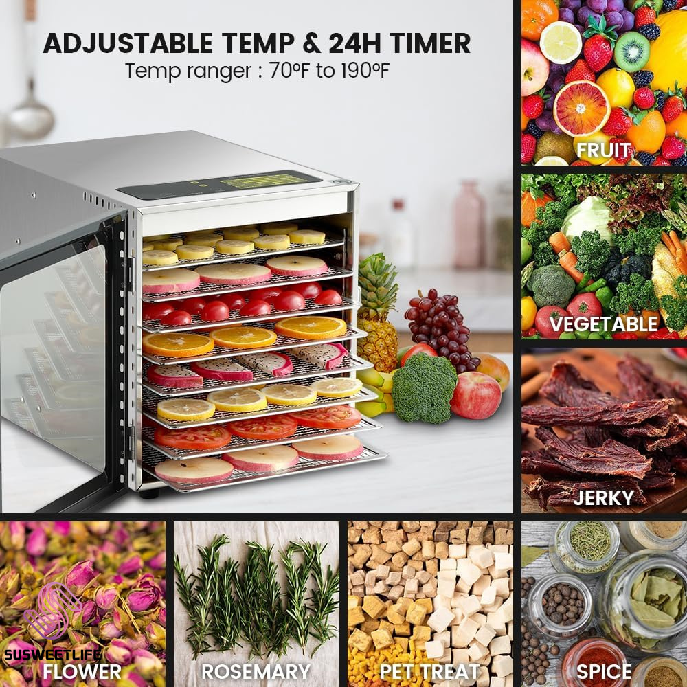 Dehidrator Makanan 8 Baki Kapa - Food Snacks Healthy ulasan dan harga