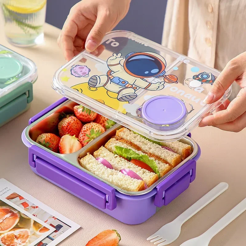 Kotak Makan Siang Bento Kartun - Food Snacks For School ulasan dan harga