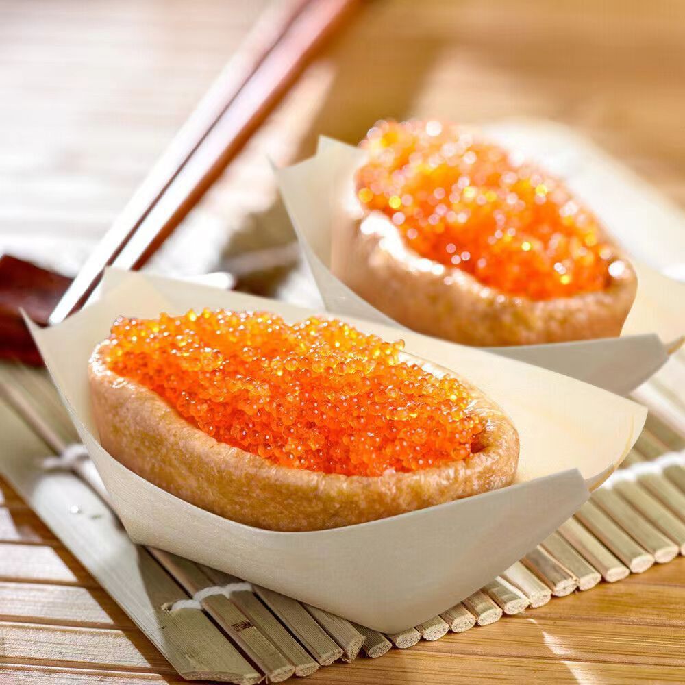 50PCS Piring Kayu Sekali Pakai - Food In Japanese Snacks ulasan dan harga