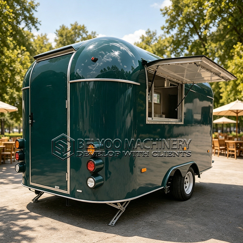 Trailer Makanan Komersial Bely - Snacks Food Usa ulasan dan harga
