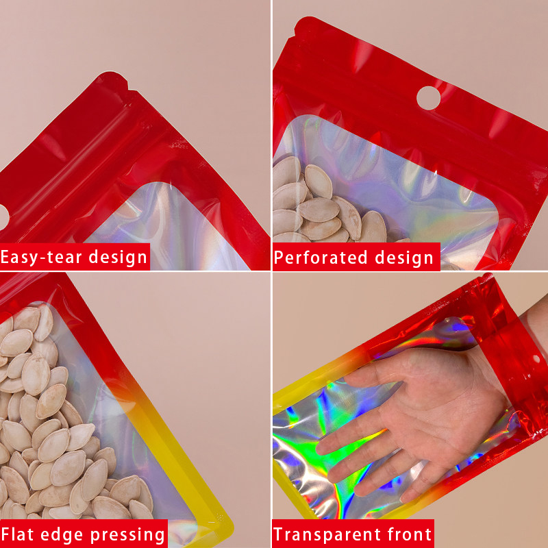 Tas Ritsleting Persegi Warna H - Snacks Food Usa ulasan dan harga