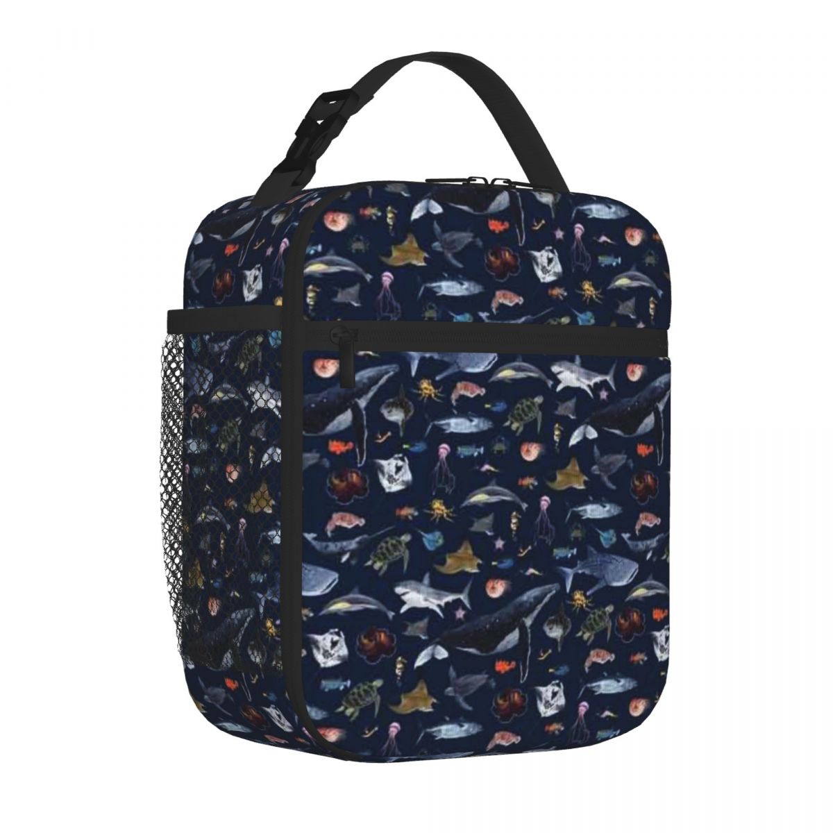 Tas Makan Siang Kanvas Motif H - Food Snacks For Hiking ulasan dan harga