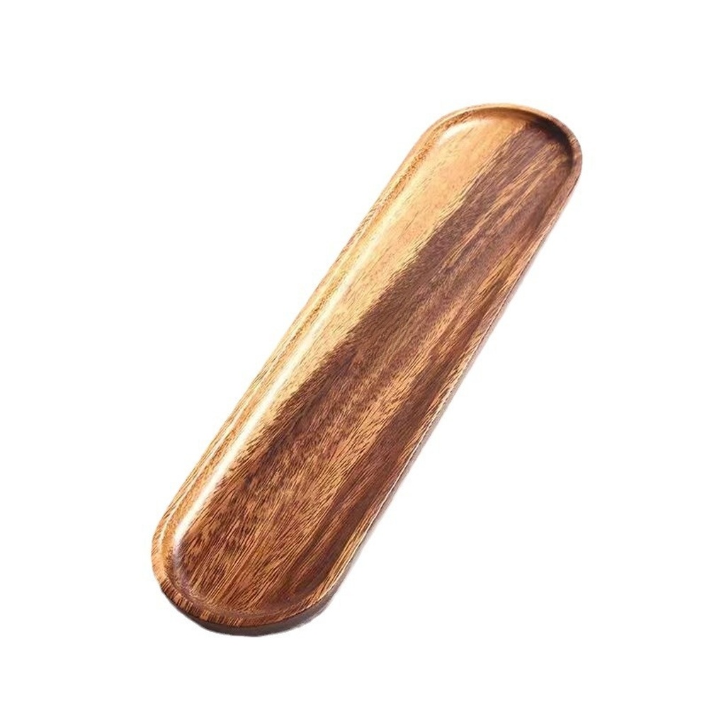 Nampan Kayu Walnut Peralatan M - Food In Japanese Snacks ulasan dan harga