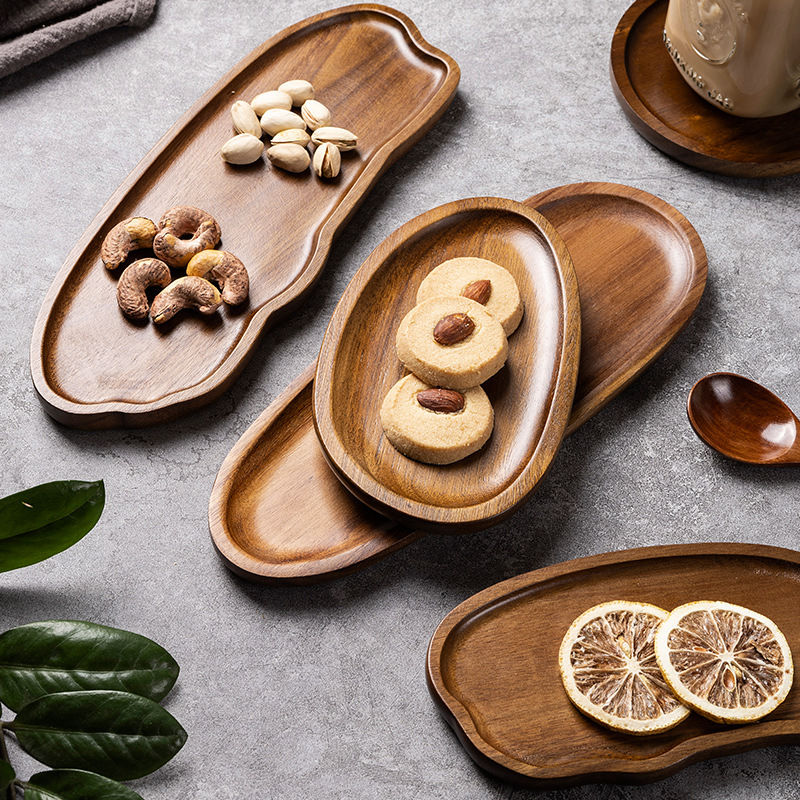 Nampan Makanan Kayu Solid Bula - Food In Japanese Snacks ulasan dan harga
