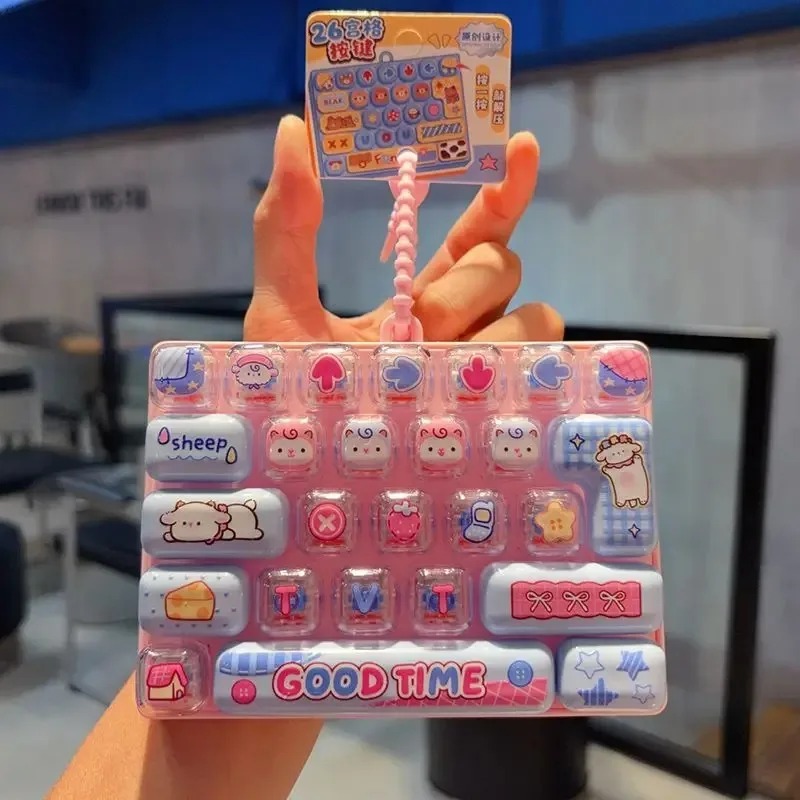 Gantungan Kunci Keycap Warna-w - Spicy Food Snacks ulasan dan harga