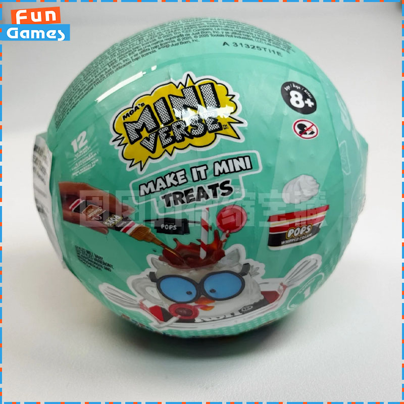 Mainan Bola Misteri Mini MGA M - Food Snacks For Kids To Make ulasan dan harga
