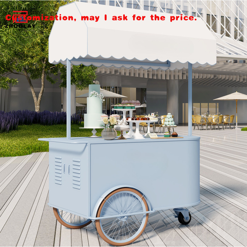 Gerobak Jajanan Portabel, Stan - Food Snacks Business ulasan dan harga