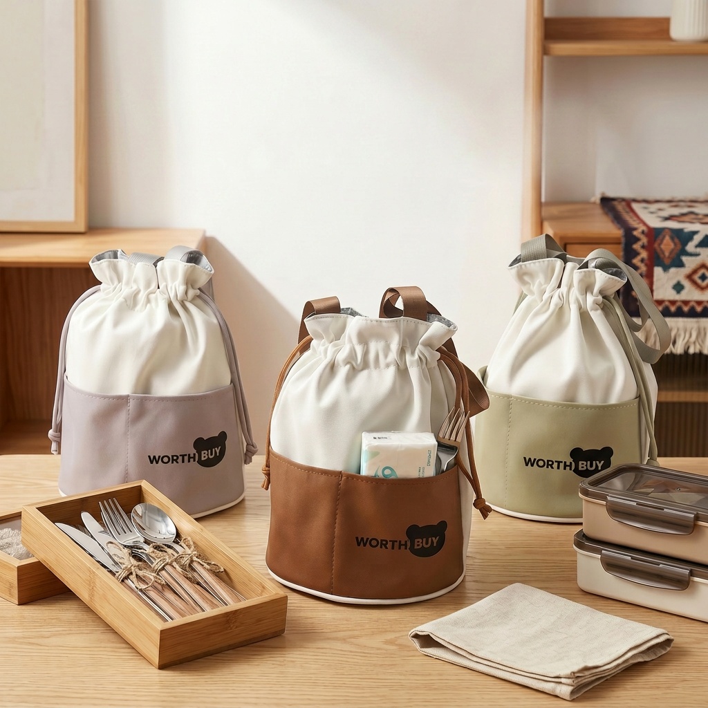 Tas Makan Siang Termal Portabe - Food Snacks For School ulasan dan harga