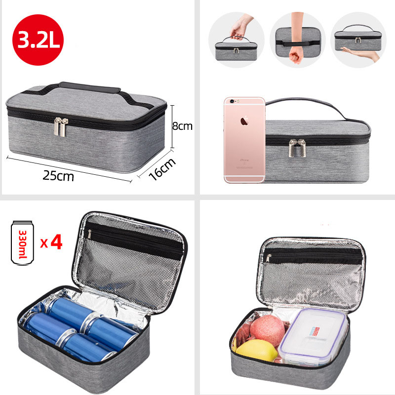 Tas Makan Siang Mini Portabel  - Food Snacks For School ulasan dan harga