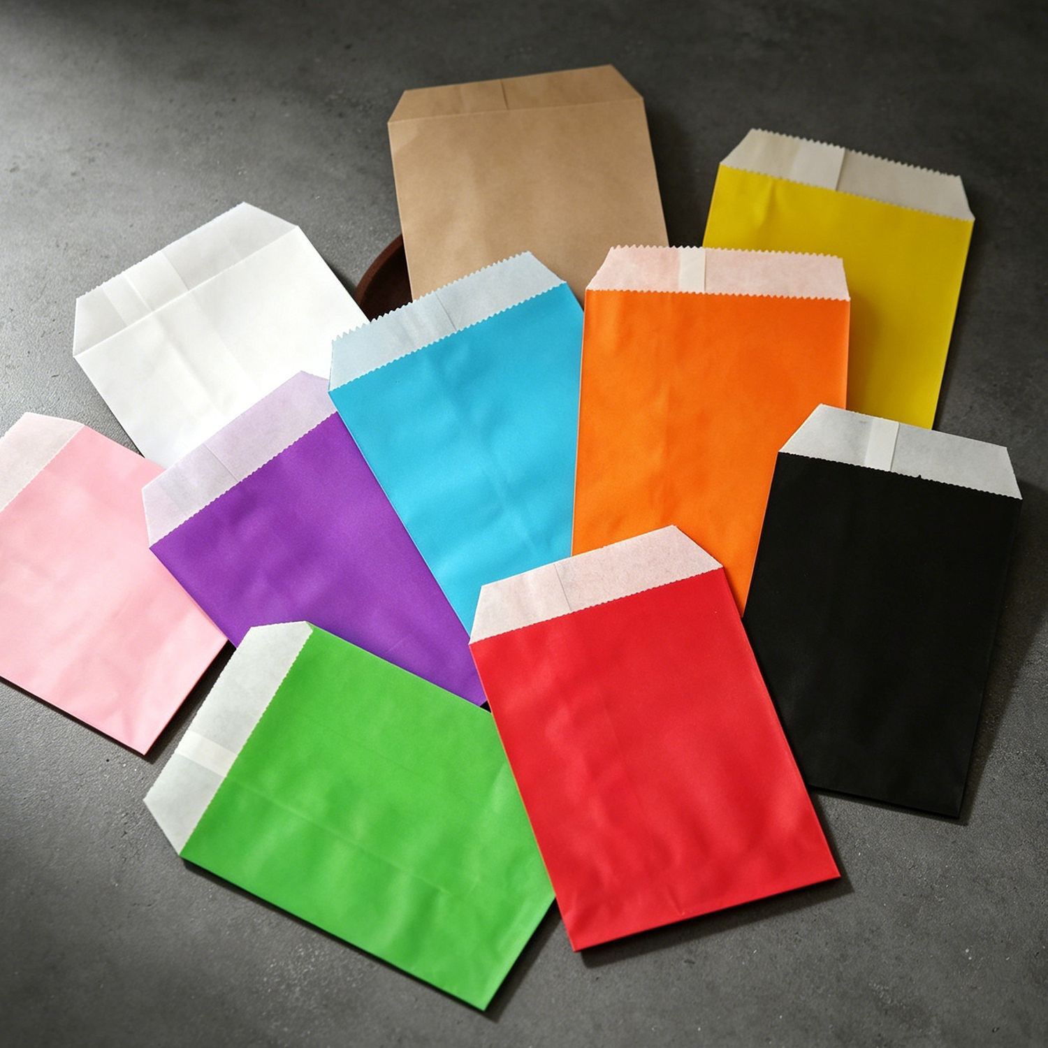 50/100 Buah Tas Kertas Kraft H - Food Snacks For School ulasan dan harga