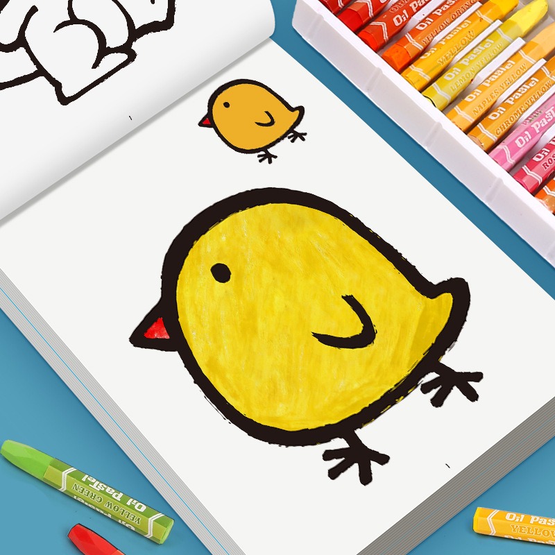 Buku Gambar Anak-Anak, Berisi  - Food Snacks Coloring Book ulasan dan harga
