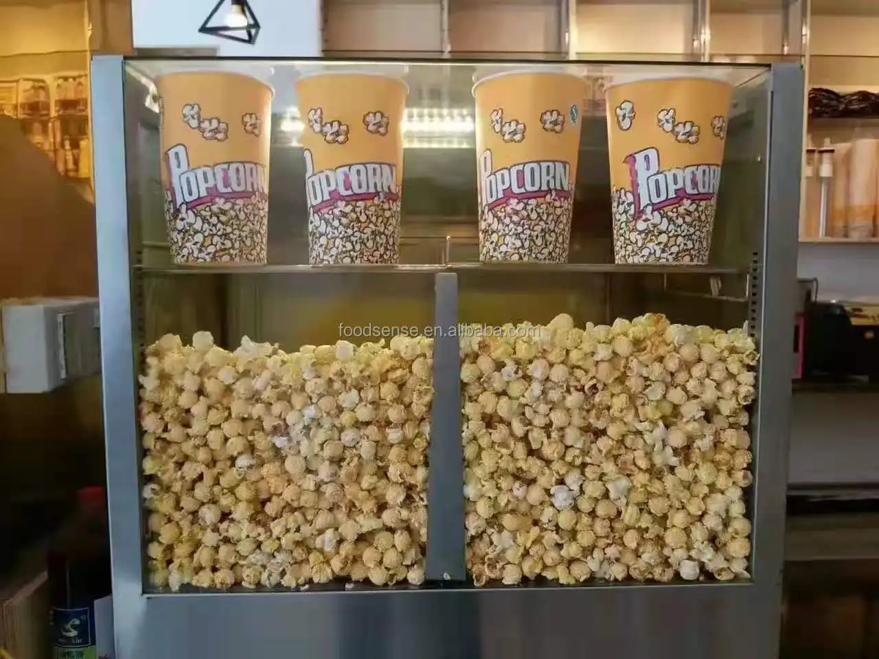 Lemari Insulasi Popcorn Komers - Snacks Food Usa ulasan dan harga